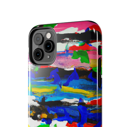 Tough Case-Mate iPhone Case Ft. Abstract Stripes