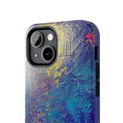 Tough Case-Mate iPhone Cases Ft. Abstract Blue Waterfall