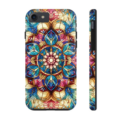 ToughDrop Apple iPhone Case Ft. Stained Glass Fractal