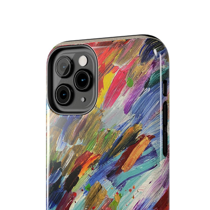 Tough Case-Mate iPhone Case Ft. Abstract Acrylic Feathers