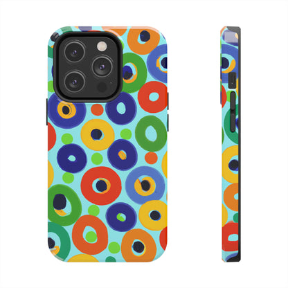 Tough Case-Mate iPhone Case Ft. Vivid Circles