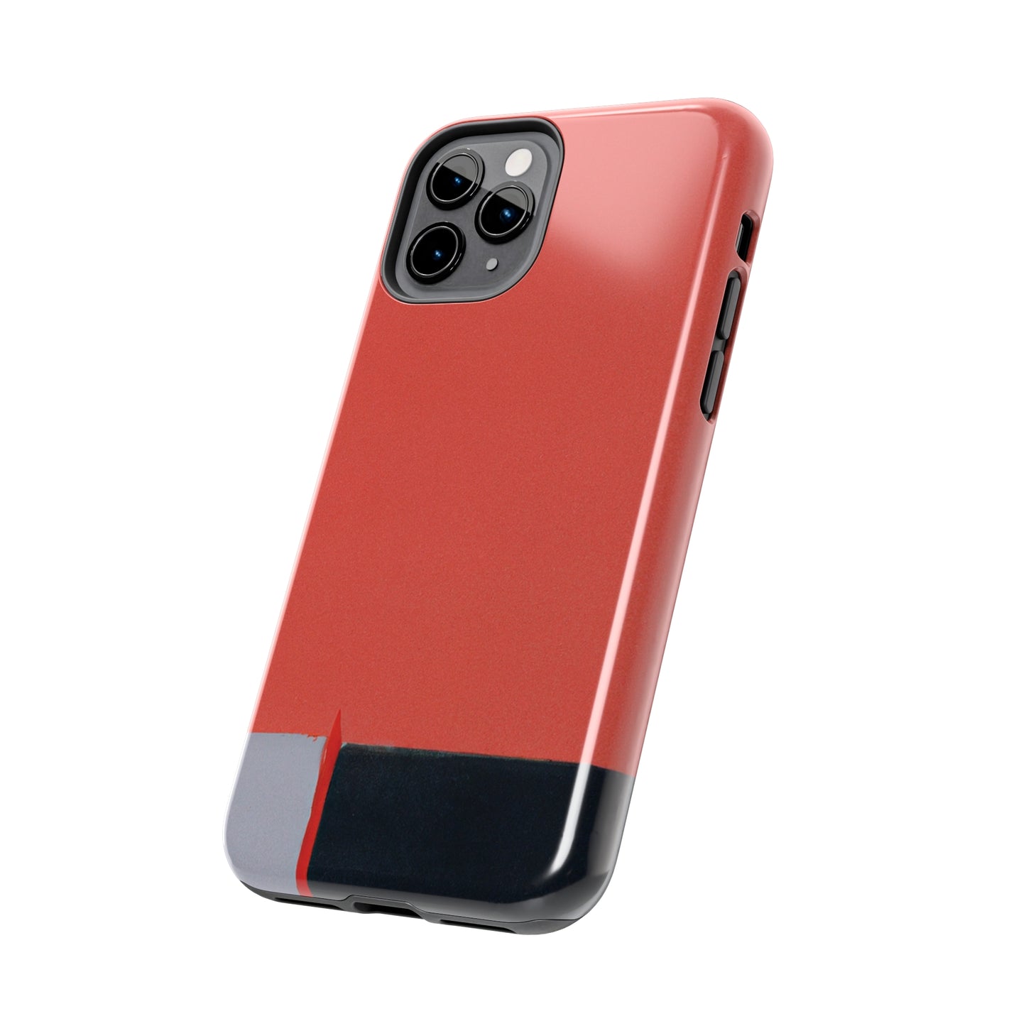 Strong Apple iPhone Case Ft. Minimal Orange