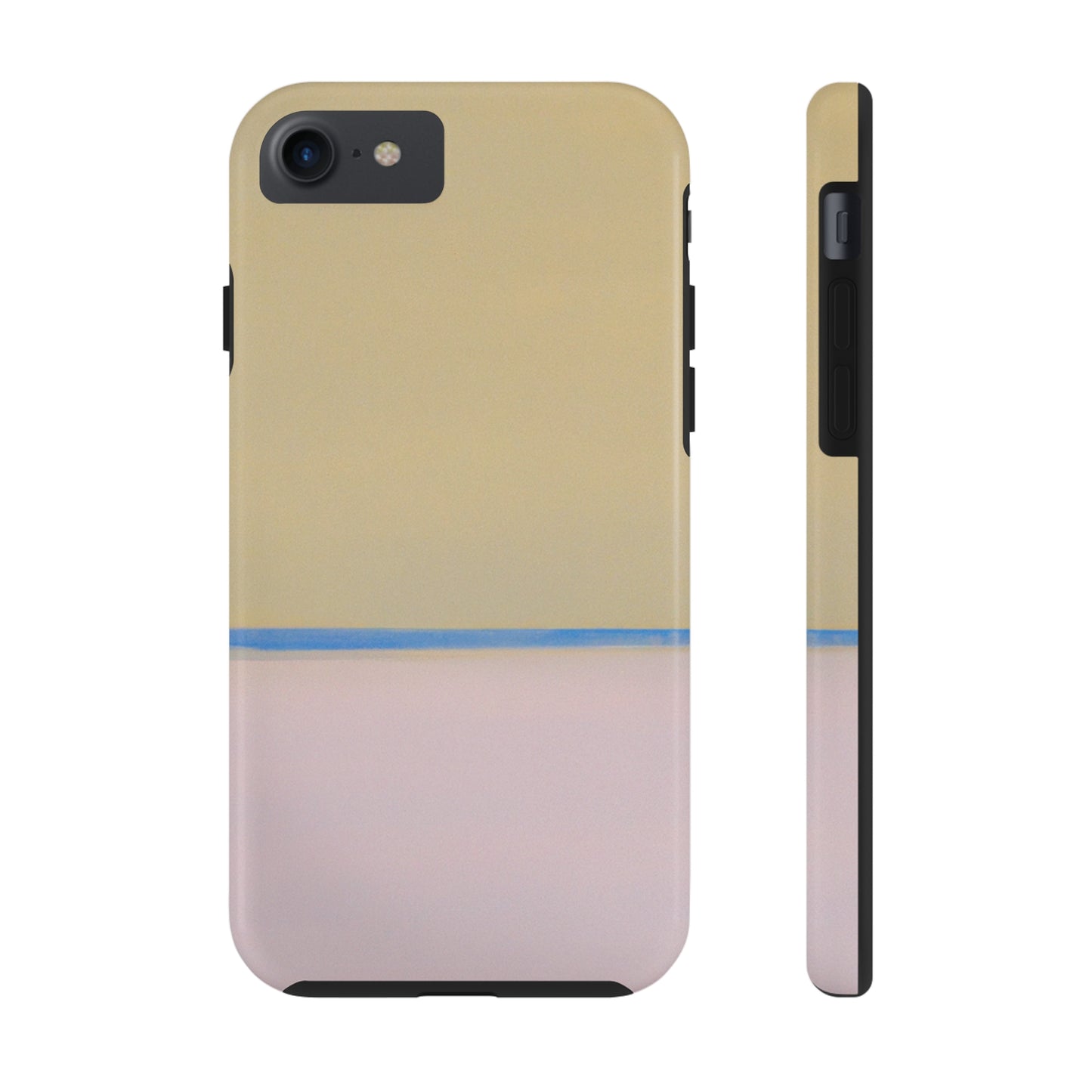 Strong Apple iPhone Case Ft. Minimal Thin Stripe