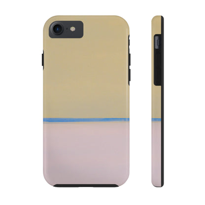 Strong Apple iPhone Case Ft. Minimal Thin Stripe