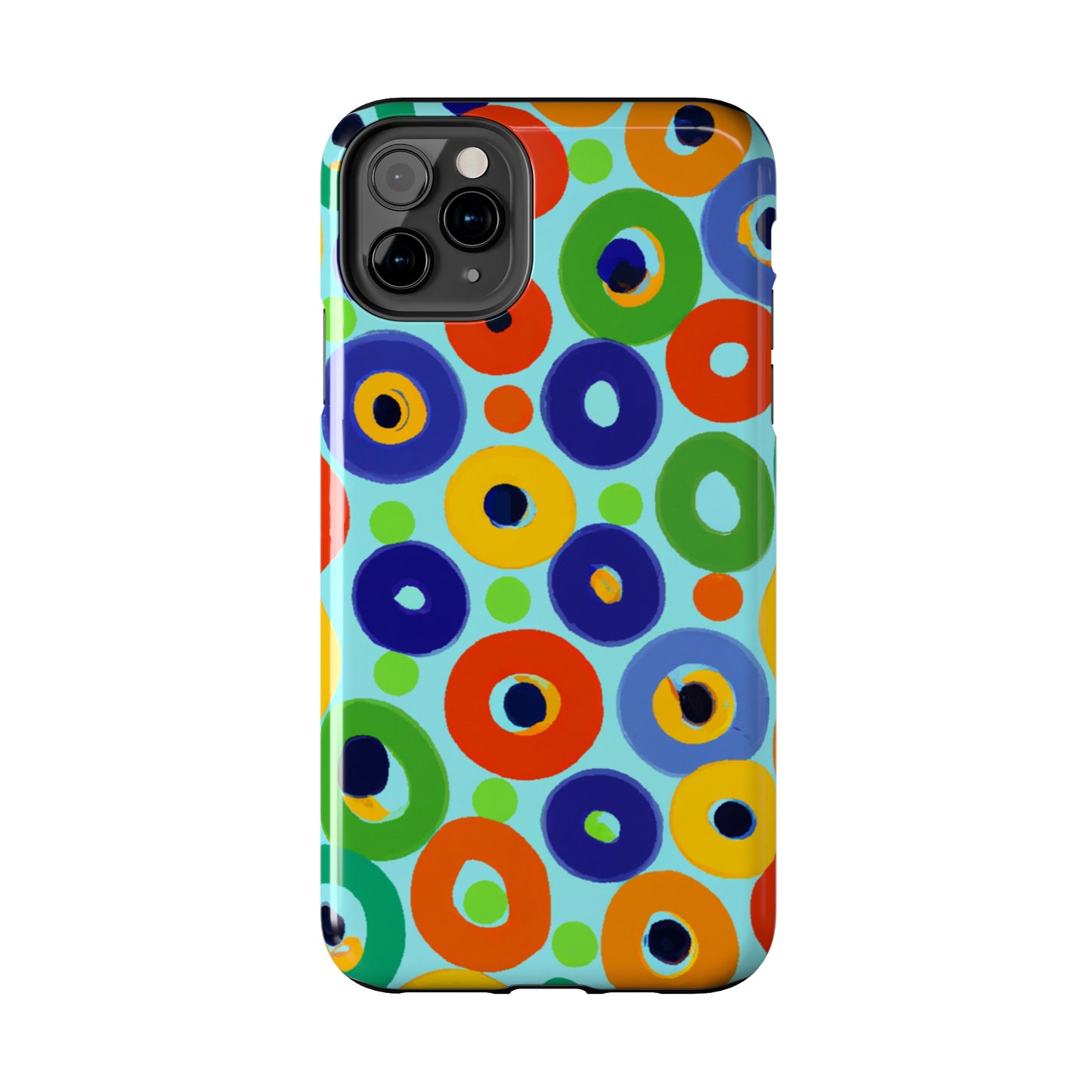 Tough Case-Mate iPhone Case Ft. Vivid Circles