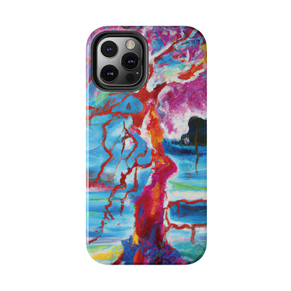 Tough Apple iPhone Cases Ft. Abstract Spirit Tree