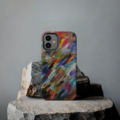 Tough Case-Mate iPhone Case Ft. Abstract Acrylic Feathers