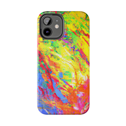 Tough Apple iPhone Cases Ft. Abstract Sherbet