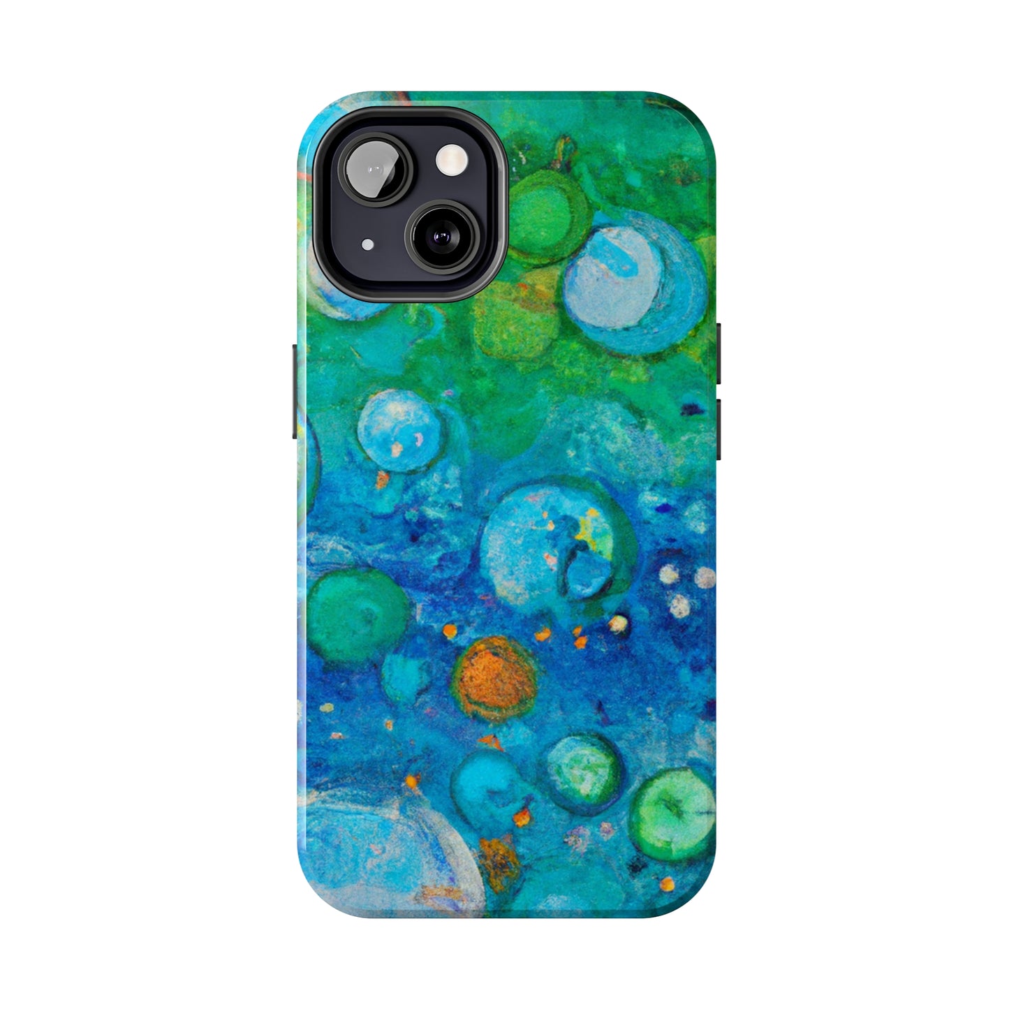 Tough Apple iPhone Cases Ft. Abstract Bubbles