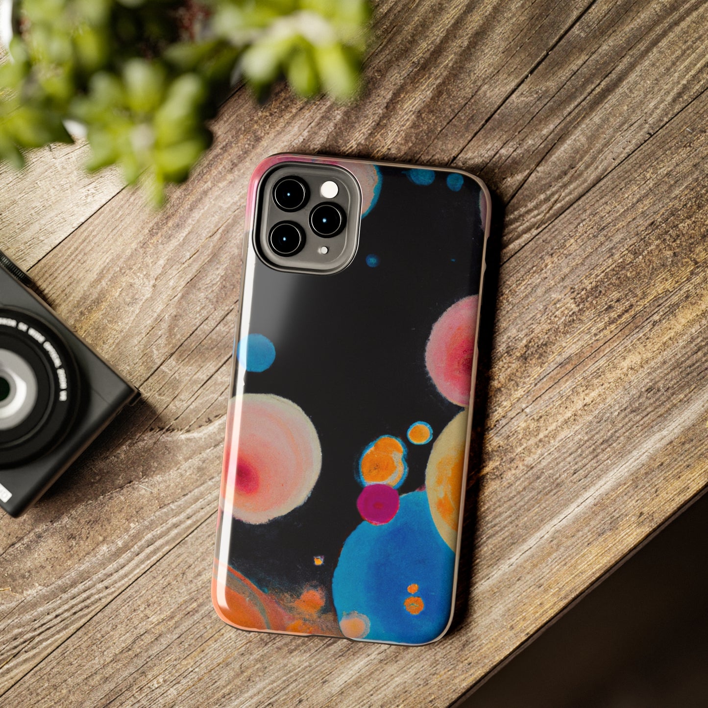 Tough Apple iPhone Cases Ft. Rising Bubbles