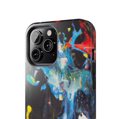 Tough Case-Mate iPhone Case Ft. Blue Splat