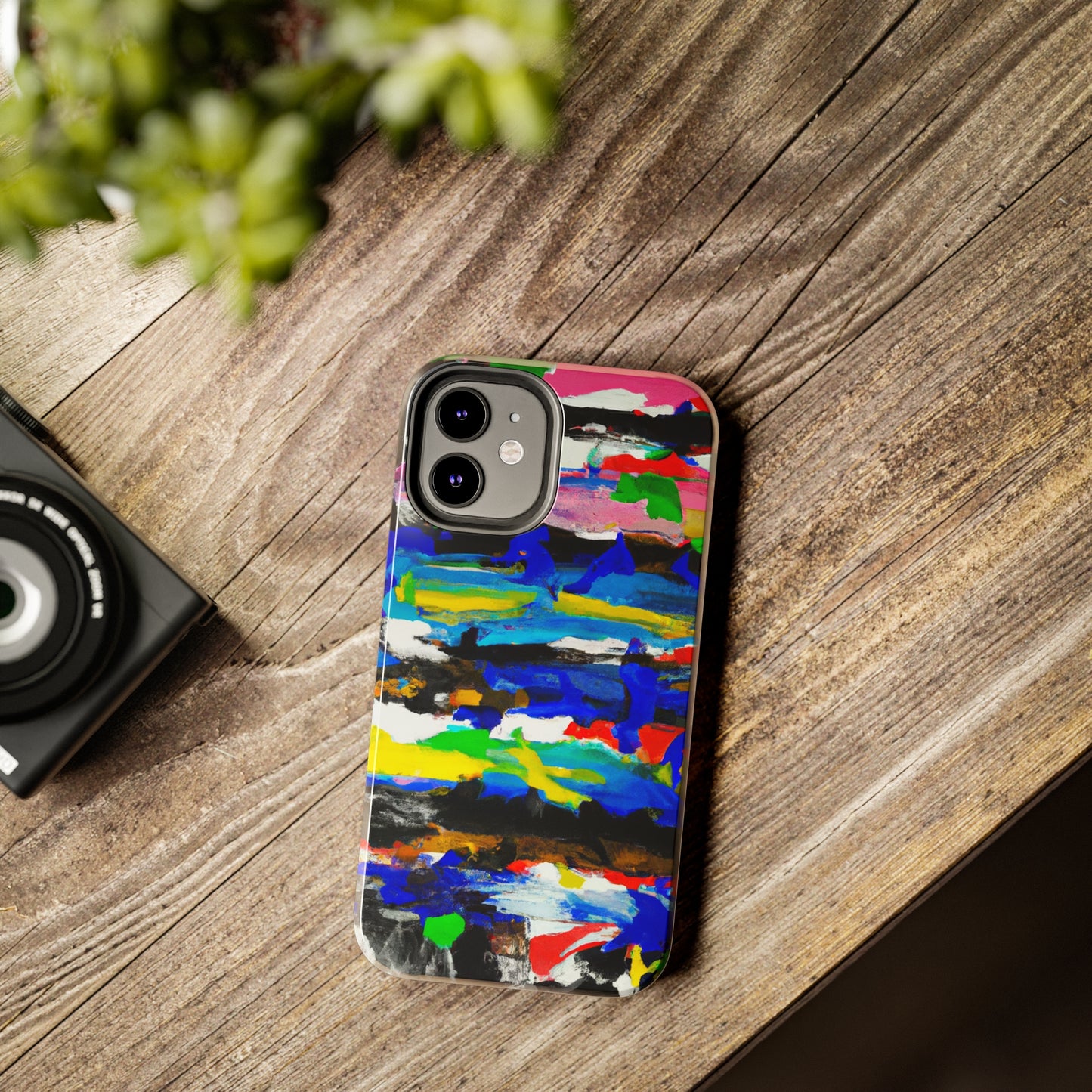 Tough Case-Mate iPhone Case Ft. Abstract Stripes