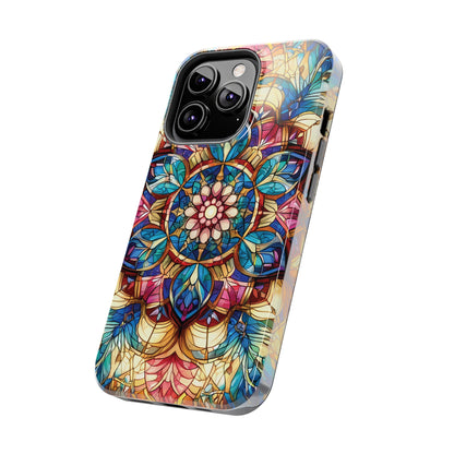 ToughDrop Apple iPhone Case Ft. Stained Glass Fractal