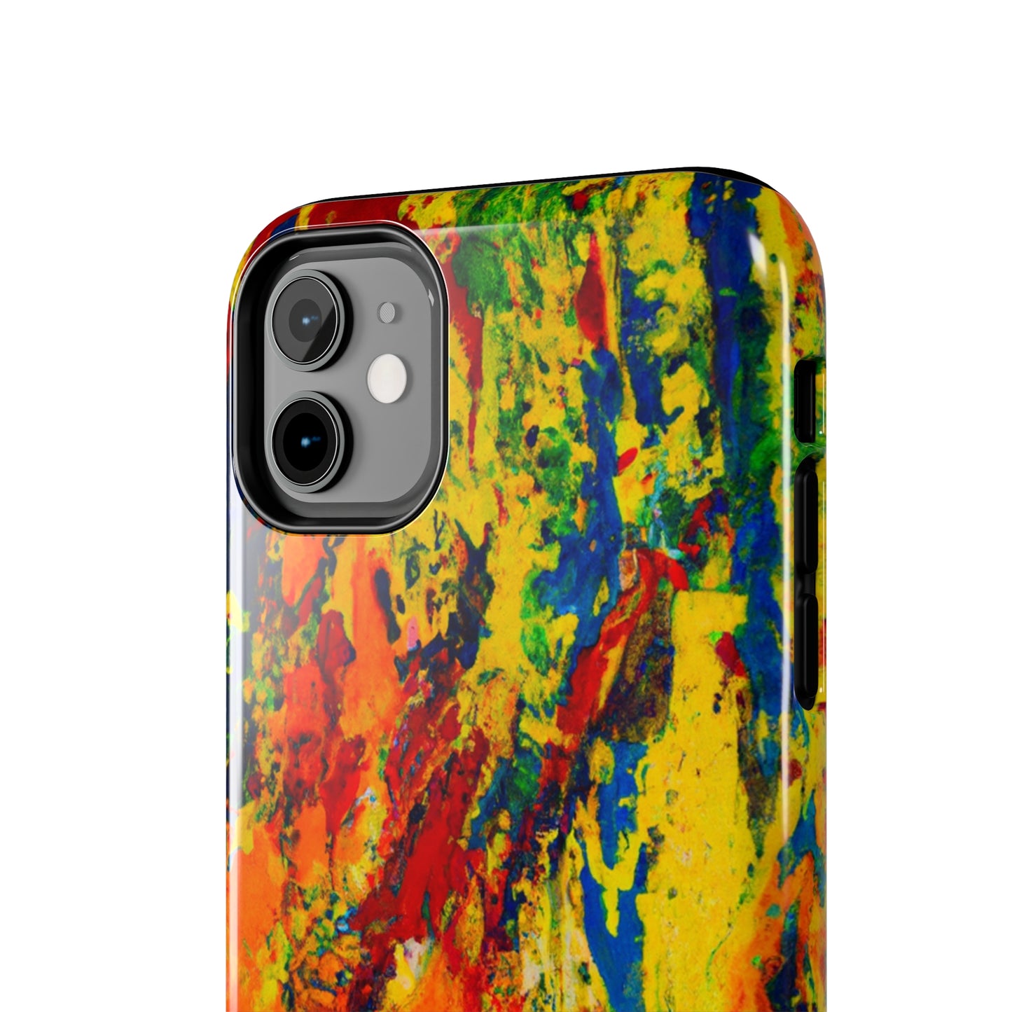 Tough Case-Mate iPhone Case Ft. Abstract Yellow Orange