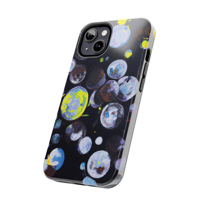 Tough Apple iPhone Cases Ft. Silver Bubbles