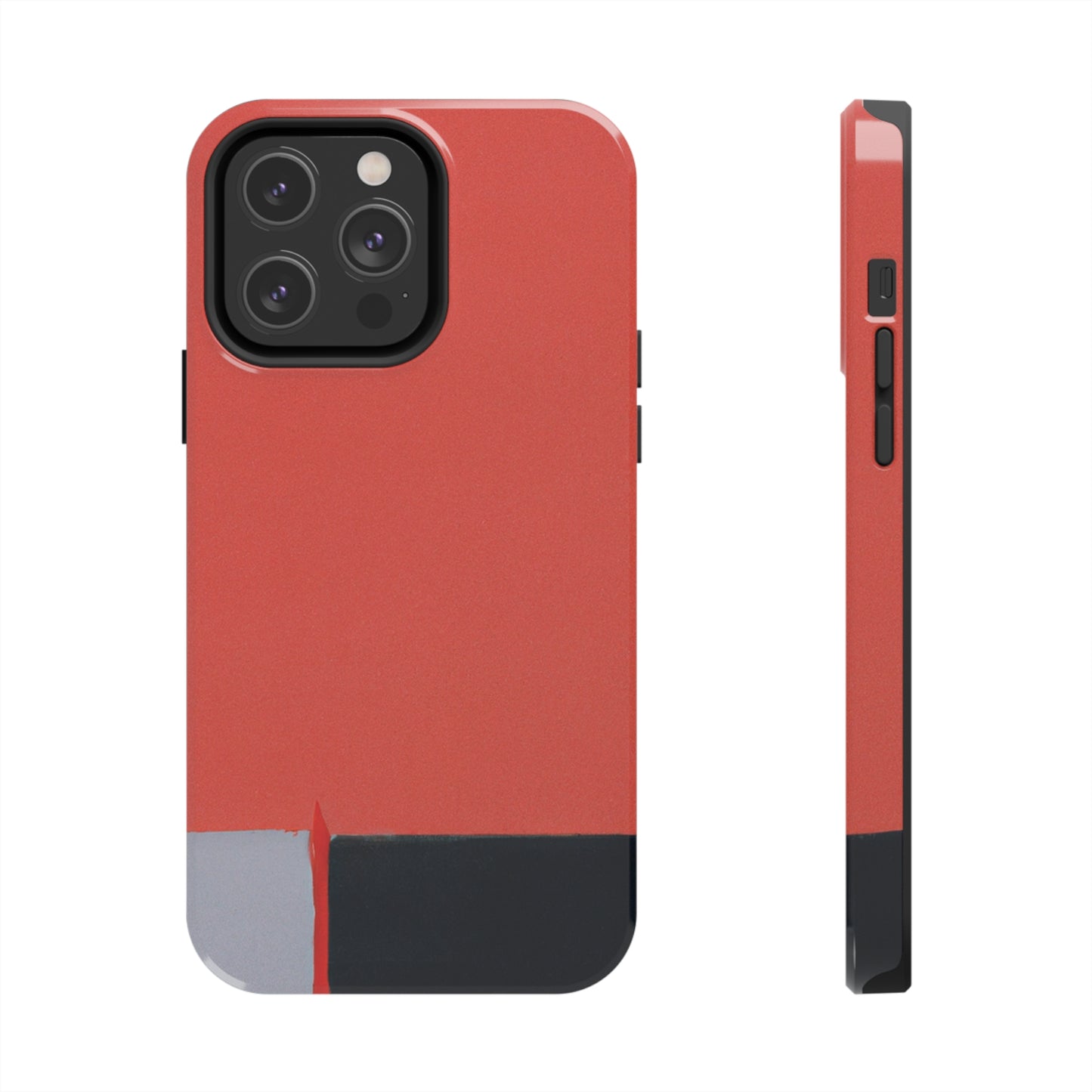 Strong Apple iPhone Case Ft. Minimal Orange