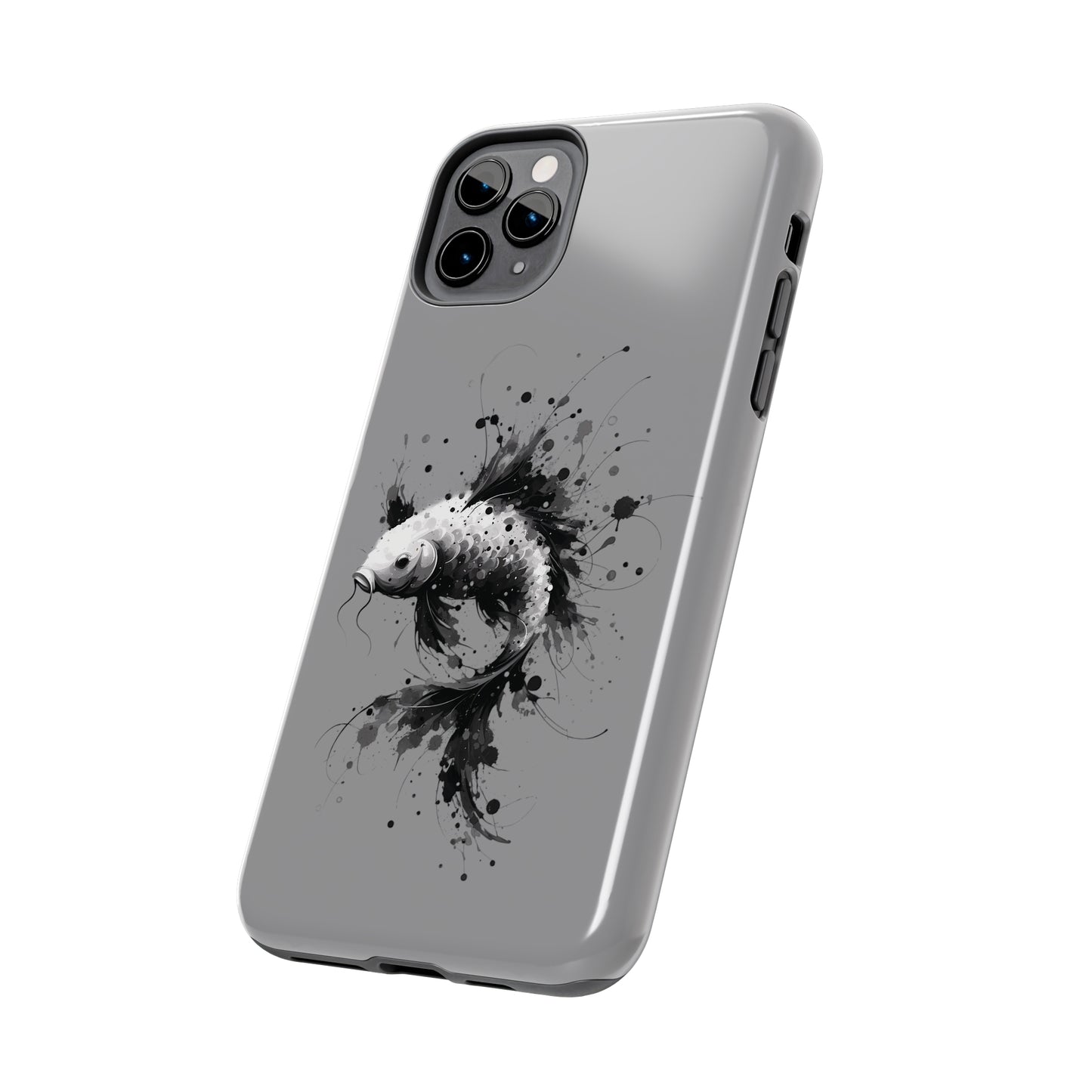 ToughDrop Apple iPhone Case Ft. Ink Blot Koi