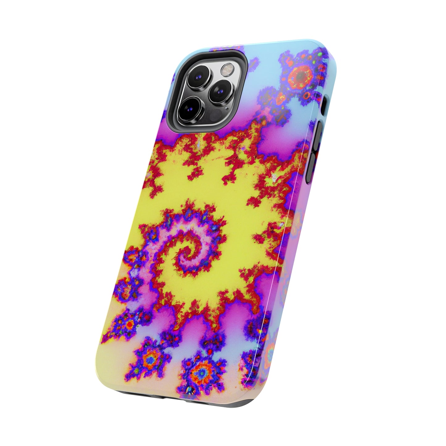 Tough Case-Mate iPhone Case Ft. Tie Dye Fractal