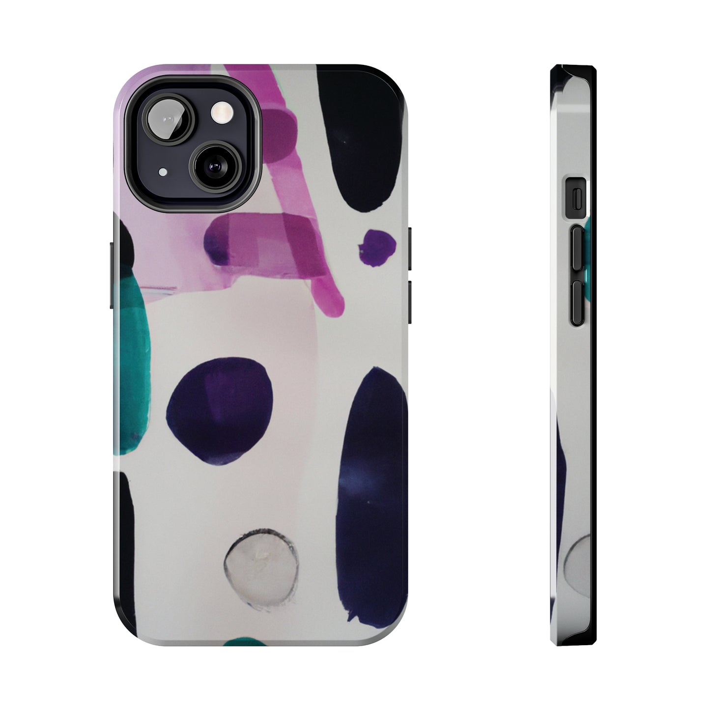 Strong Apple iPhone Case Ft. Abstract Cowprint