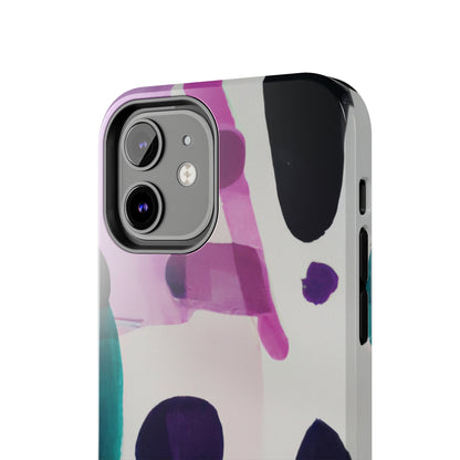 Strong Apple iPhone Case Ft. Abstract Cowprint