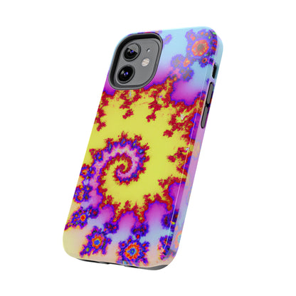 Tough Case-Mate iPhone Case Ft. Tie Dye Fractal