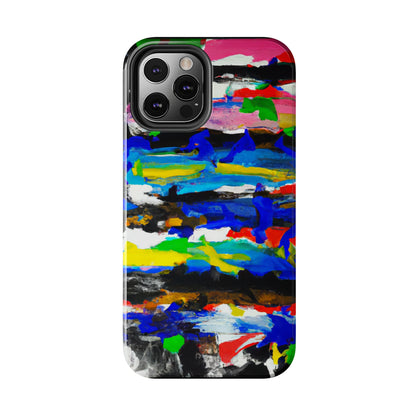 Tough Case-Mate iPhone Case Ft. Abstract Stripes