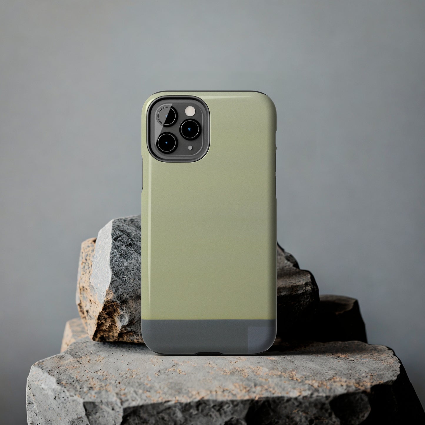 Strong Apple iPhone Case Ft. Minimal Gray Grey