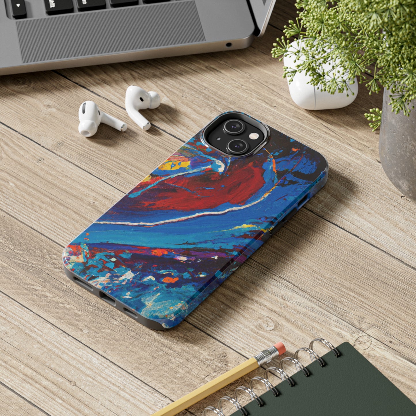 Tough Case-Mate iPhone Case Ft. Abstract Wave