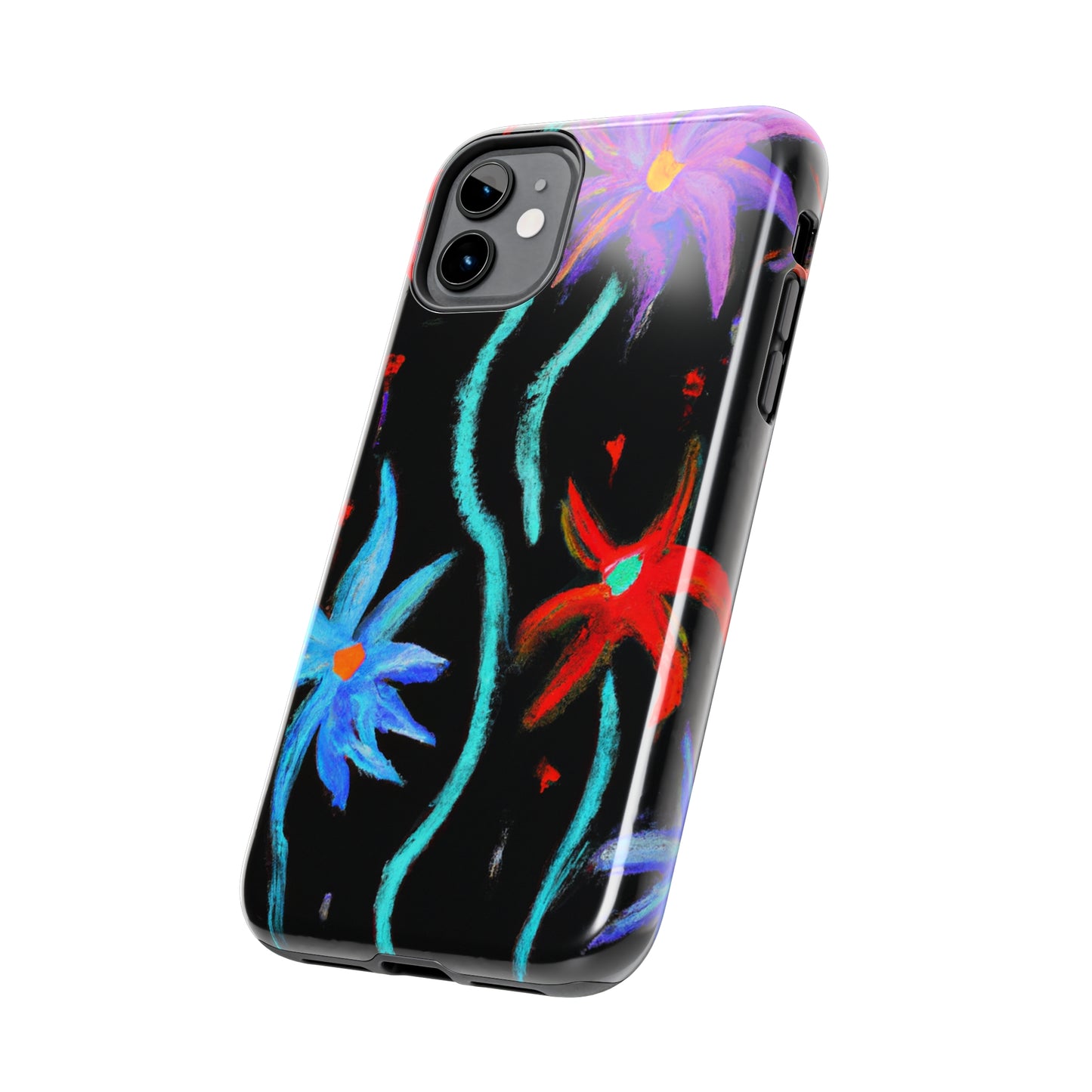 Tough Case-Mate iPhone Case Ft. Abstract Flowers