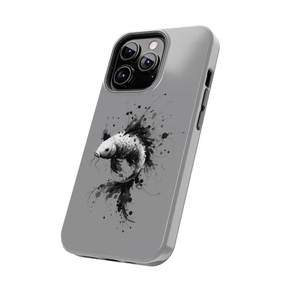 ToughDrop Apple iPhone Case Ft. Ink Blot Koi