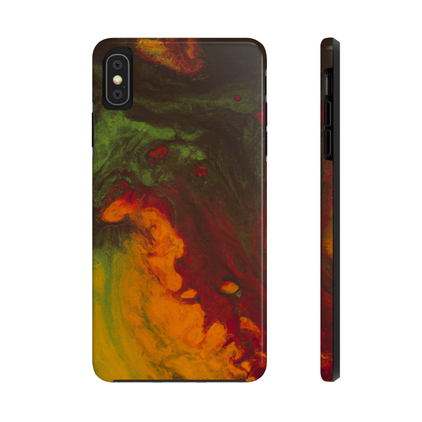 Tough Apple iPhone Case Ft. Abstract Gas Giant