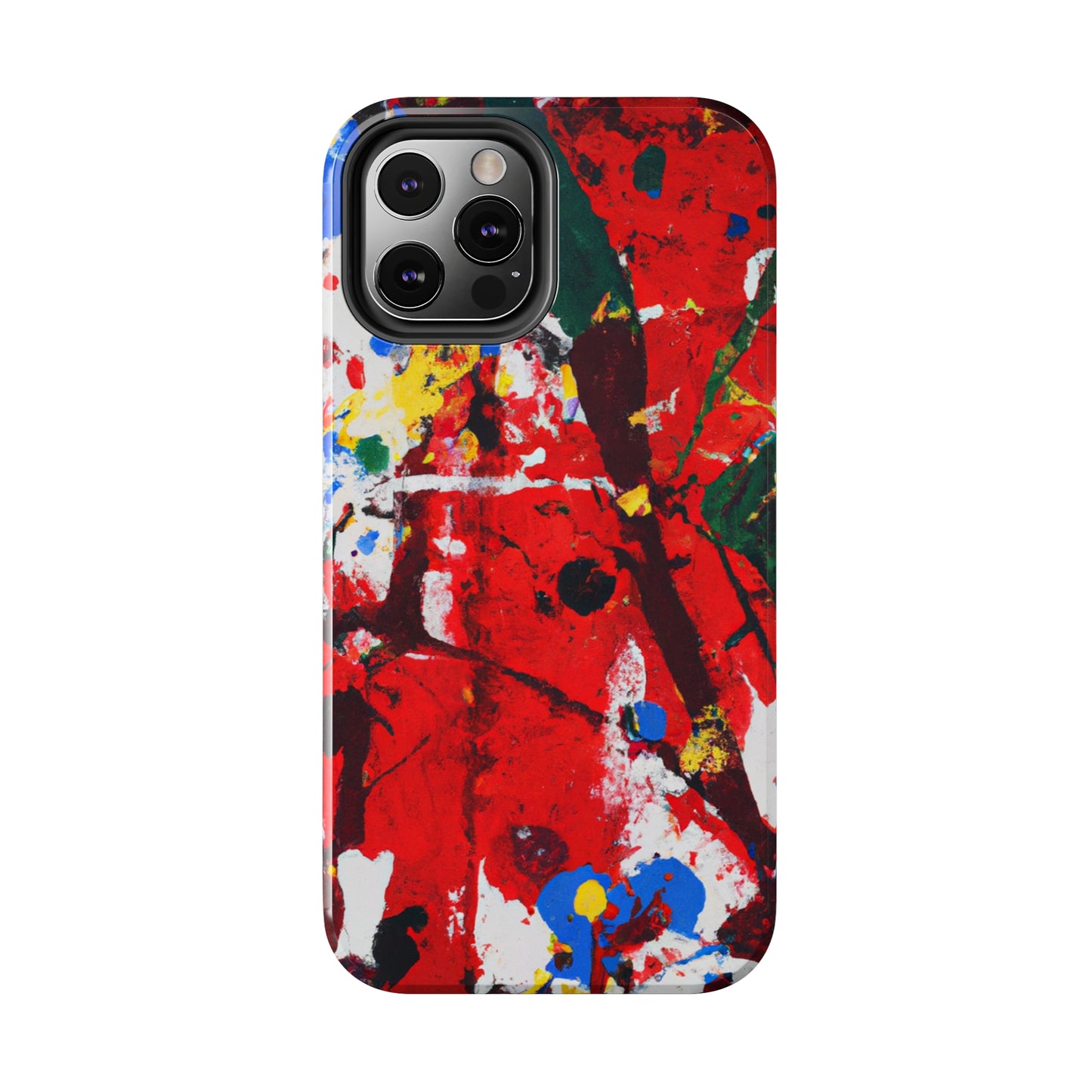 Tough Case-Mate iPhone Case Ft. Fractured Red