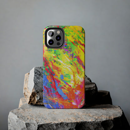 Tough Apple iPhone Cases Ft. Abstract Sherbet