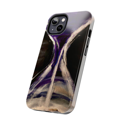 Tough Case-Mate iPhone Case Ft. Purple Hourglass