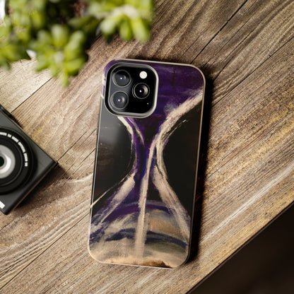 Tough Case-Mate iPhone Case Ft. Purple Hourglass