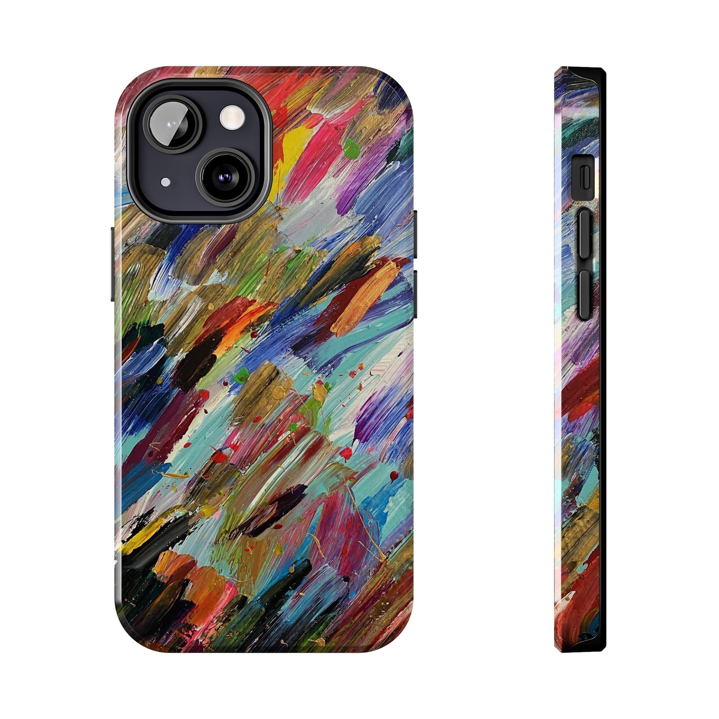 Tough Case-Mate iPhone Case Ft. Abstract Acrylic Feathers