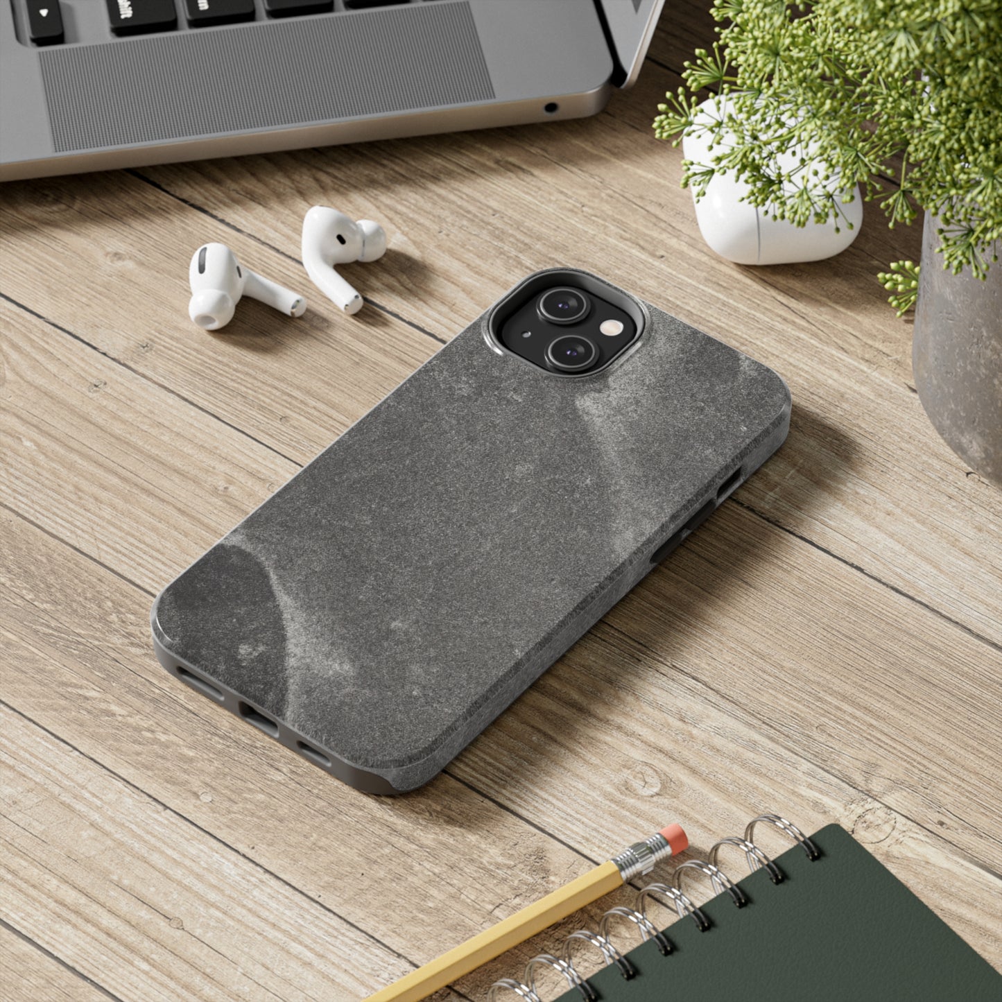 Strong Apple iPhone Case Ft. Dark Marble