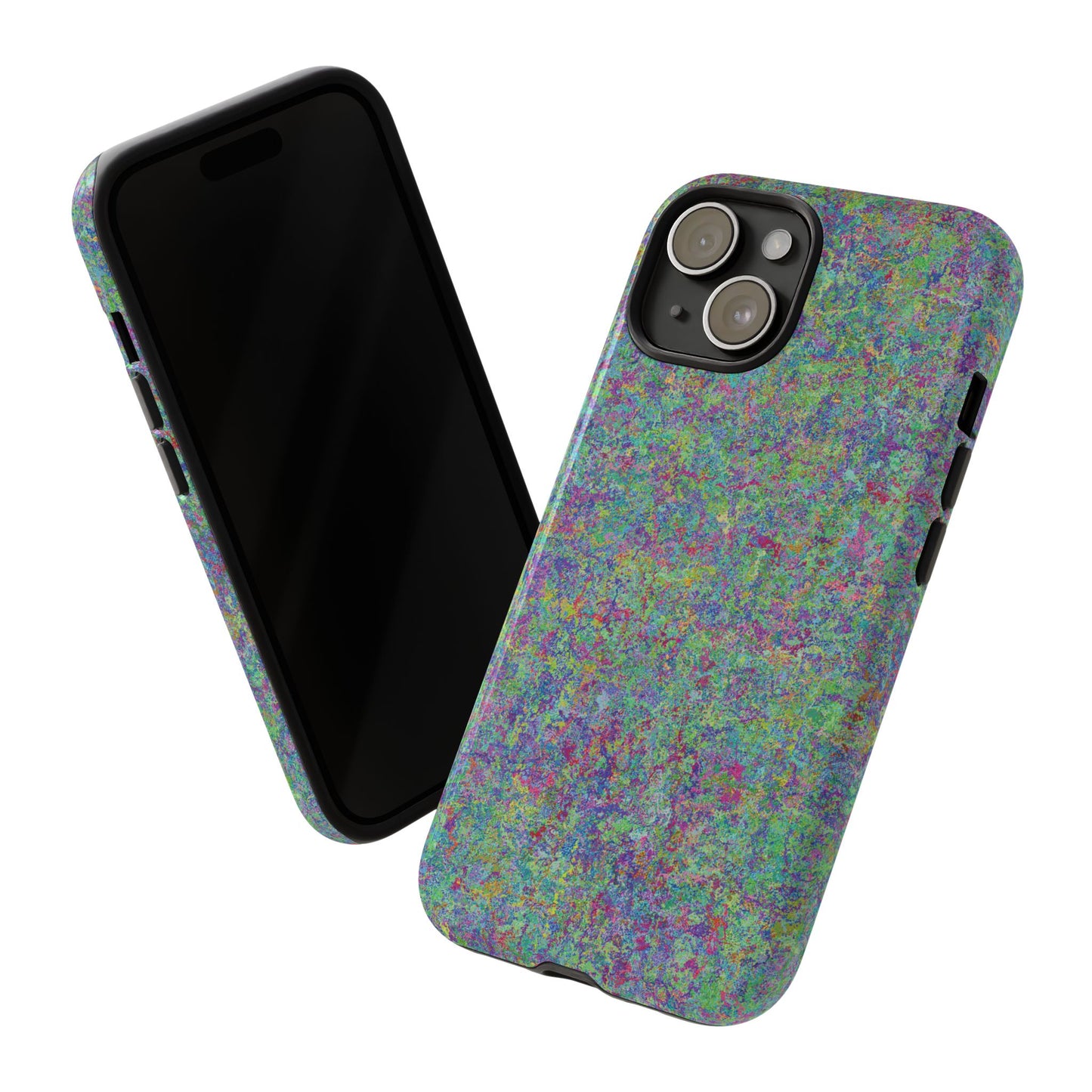 Tough Phone Case Ft. Rainbow Acrylic Noise