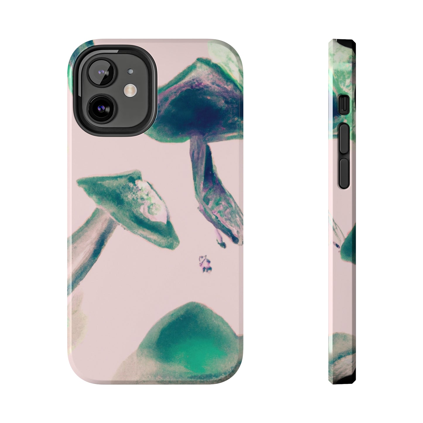 Tough Apple iPhone Cases Ft. Green Mushrooms