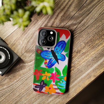 Tough Case-Mate iPhone Case Ft. Watercolor Butterfly