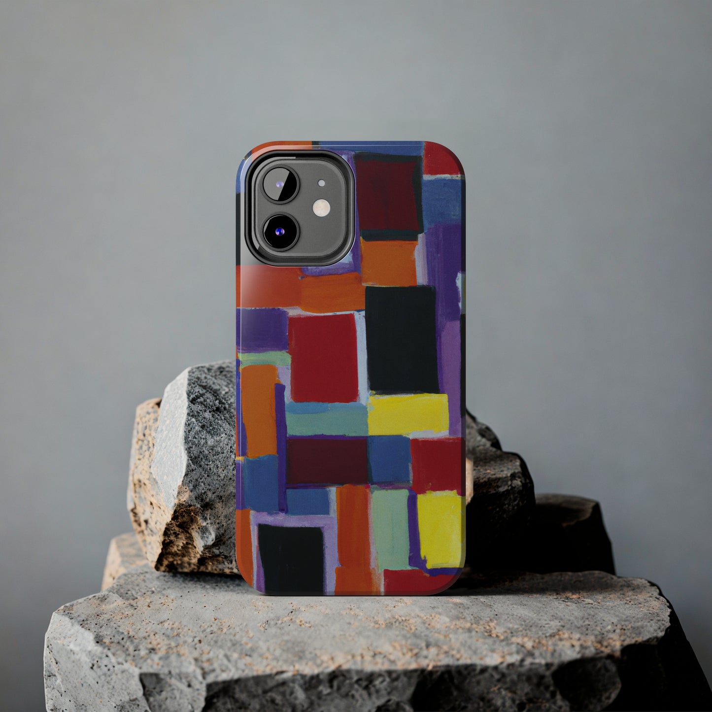 Tough Case-Mate iPhone Case Ft. Abstract Rectangles