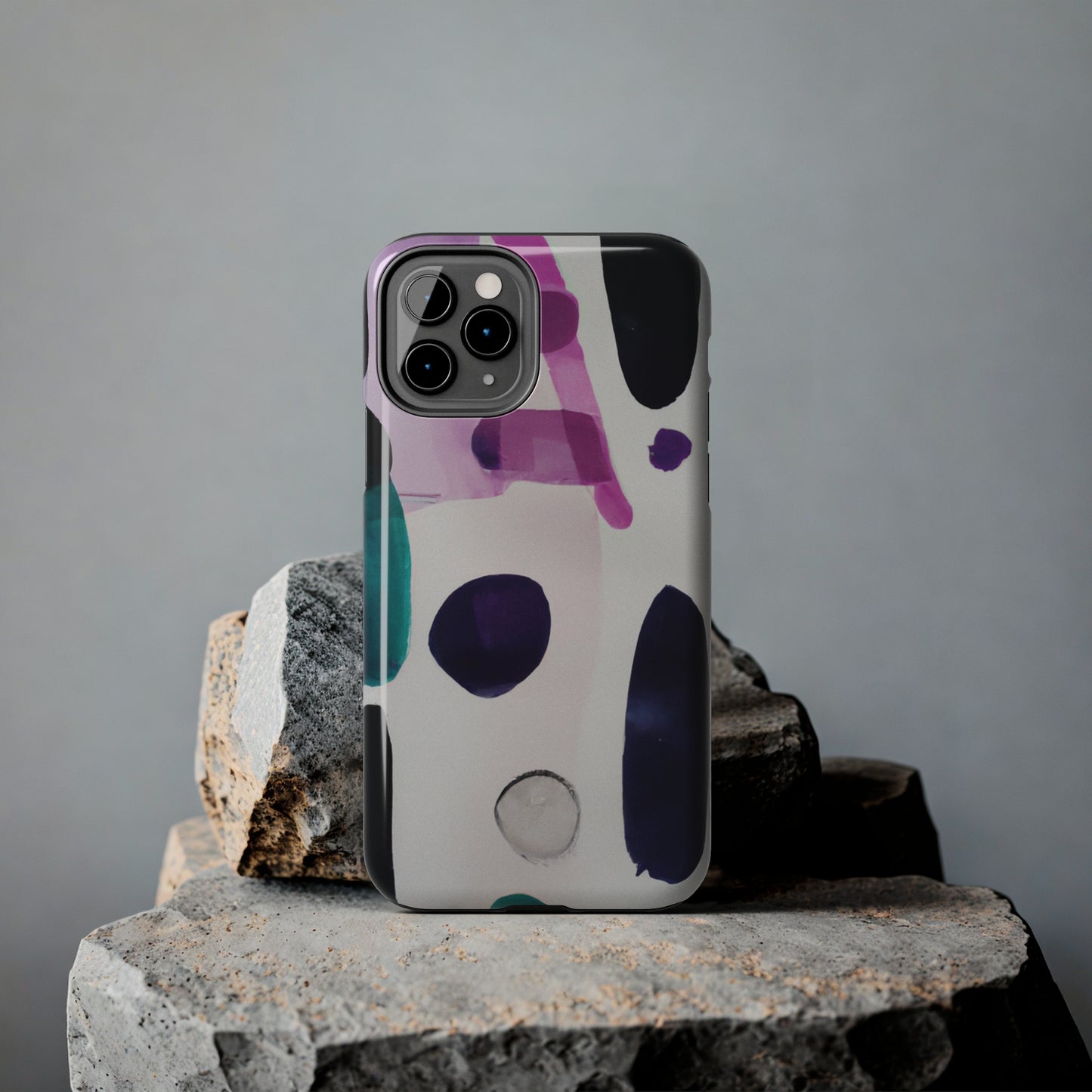 Strong Apple iPhone Case Ft. Abstract Cowprint