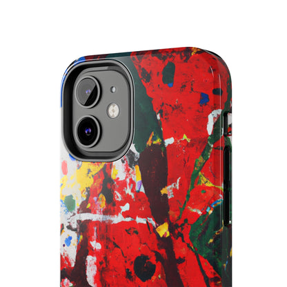 Tough Case-Mate iPhone Case Ft. Fractured Red