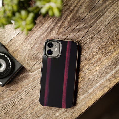 Tough Apple iPhone Cases Ft. Dark Stripes