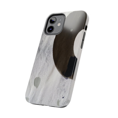 Strong Apple iPhone Case Ft. Abstract Half Circle