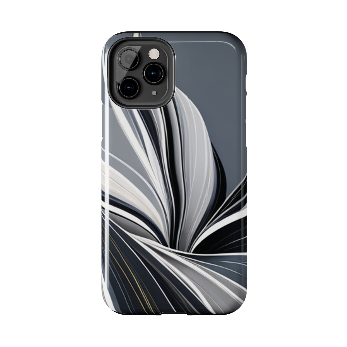 Strong Apple iPhone Cases Ft. Black and White Abstract Sail