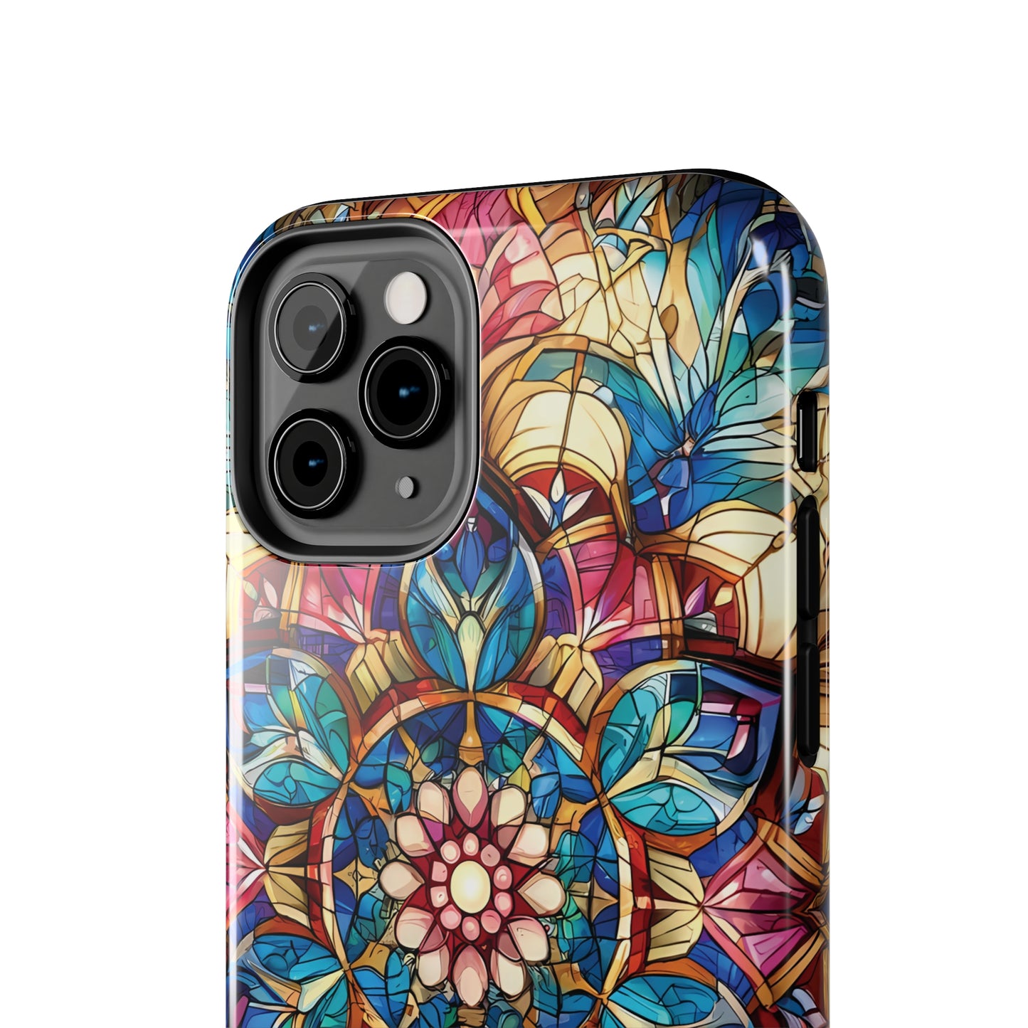 ToughDrop Apple iPhone Case Ft. Stained Glass Fractal