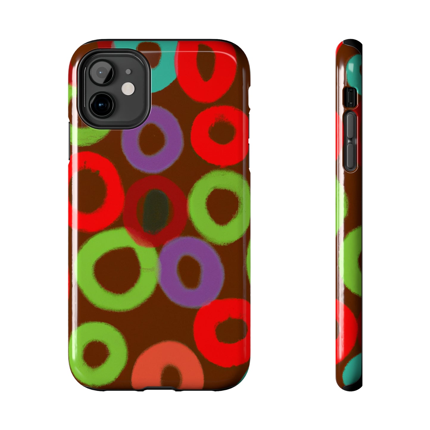 Tough Case-Mate iPhone Case Ft. Fruity Circles