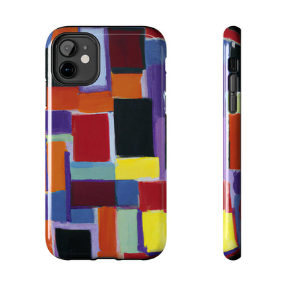 Tough Case-Mate iPhone Case Ft. Abstract Rectangles