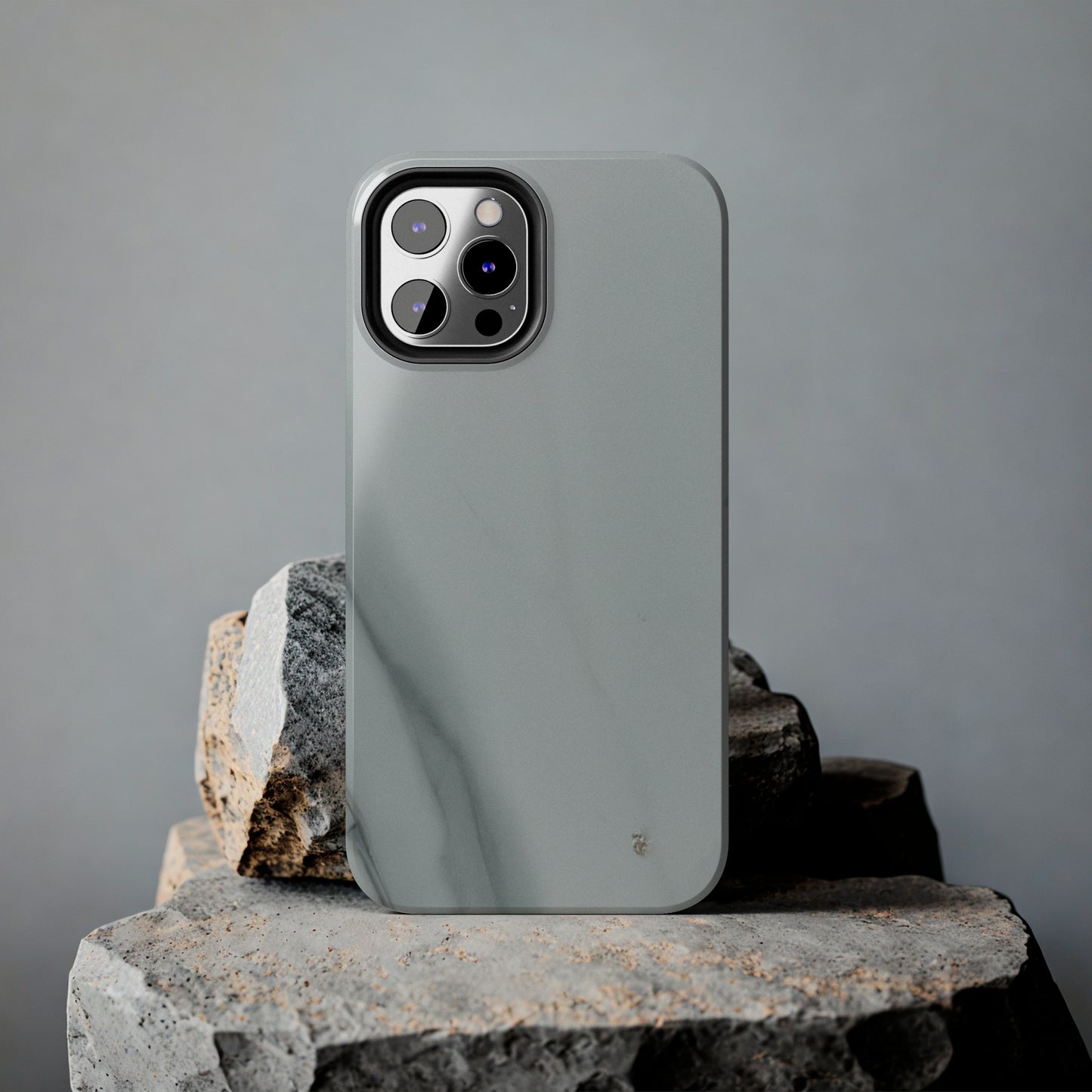 Strong Apple iPhone Case Ft. Pure Striped Marble